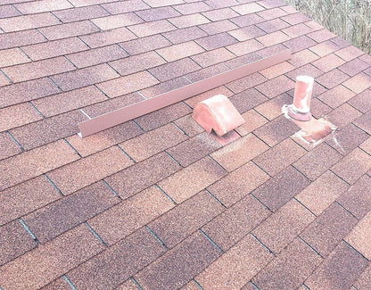 Eagle 1-26 Gauge 5 Foot Rain Diverter - Nails and Instructions Included (Mill Finish Aluminum, Copper, Galvanized, Stainless Steel & More) (2, Bronze)