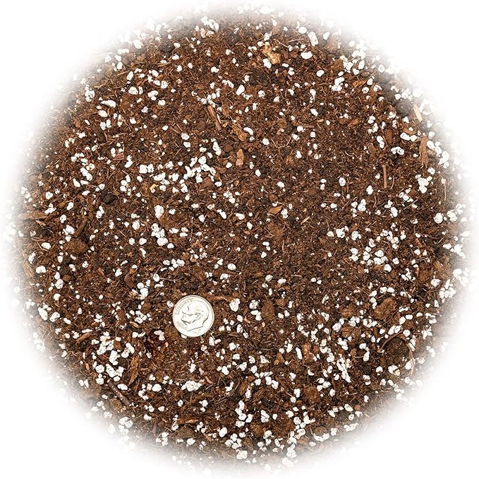 Gardenera House Plant and Tropical Plant Potting Soil - Re-Potting Soil for All Types of Indoor House Plants - 10 Quart