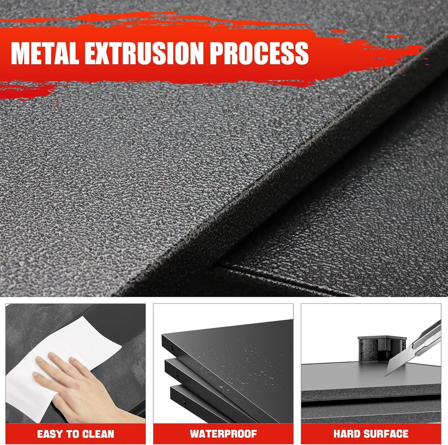 Storage Shelving Rack - 5 Shelf Heavy Duty Garage Storage Shelf, Metal Shelving Organizer for Garage, Home, and Utility Rooms, Maximize Space with Easy Organization16 D x36 W x72 H