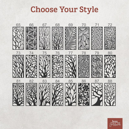 Wood Aztec Design Fretwork Panel - Mandala Wall Art for Home Decor, Wall Panels, Overlays, Trellis, Privacy Screens & Yard Decor