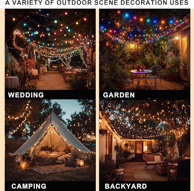 Dazzle Bright Color Changing Christmas Lights, 328FT 1000LED Warm White & Multi-colored Waterproof String Lights with Remote 11 Modes, Christmas Decoration for Outdoor Indoor Tree Party Garden Holiday