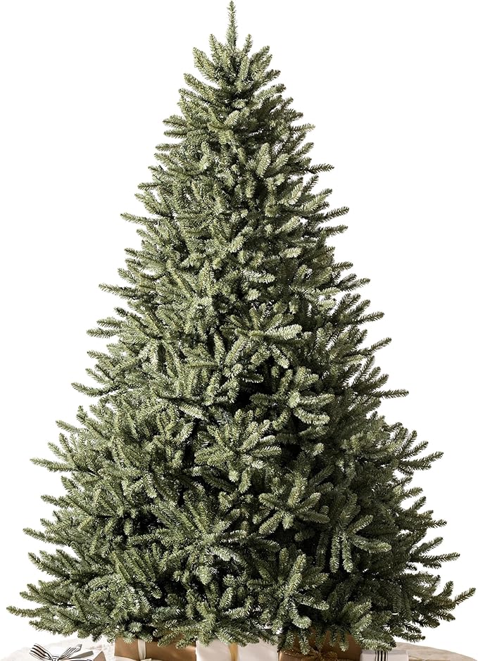 Balsam Hill 4.5 ft Unlit Classic Blue Spruce - Artificial Christmas Tree with Premium Stand for Indoor Holiday Decorating