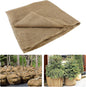 ANPHSIN 15ftx40in Natural Burlap Plant Covers Freeze Protection, Winter Frost Plant Blankets, Frost Cloth for Outdoor Bushes Trees Potted Plants Cold Weather
