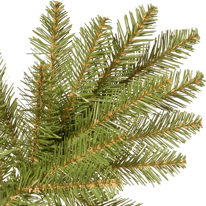 National Tree Company Artificial Full Christmas Tree, Green, Dunhill Fir, Includes Stand, 7.5 Feet