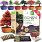 HOME GROWN Bonsai Tree Kit – 6 Heirloom Varieties with Unique Pots – DIY Bonsai Starter Kit for Adults & Beginners – Christmas Gift for Men Women Gardeners Plant Lovers – Indoor Growing Kit
