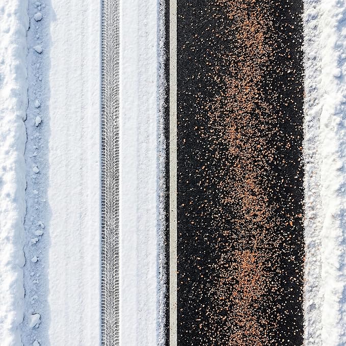 Orange Walrus CMA Ice Melt 8 lb Pet Safe De-Icer Works in Extreme Winter Conditions Safe for Driveways, Sidewalks & Steps