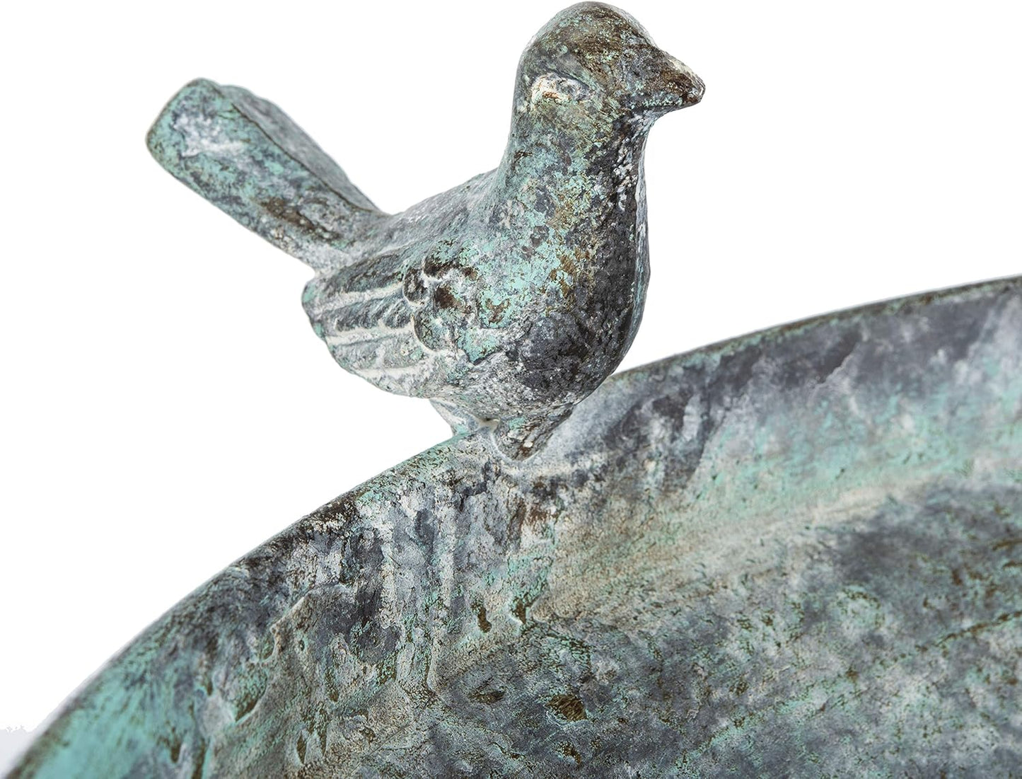 SAFAVIEH PAT5024A Outdoor Collection Ashlan Pearl White 29-inch Bird Bath