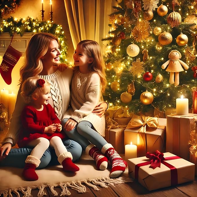 4 ft Pre-Lit Artificial Christmas Tree with Lights, Fraser Fir Realistic PE PVC Branch Tips, Holiday Xmas Tree, Metal Stand Automatic Unfold Hinged Design, Easy Assembly for Home Party Decoration