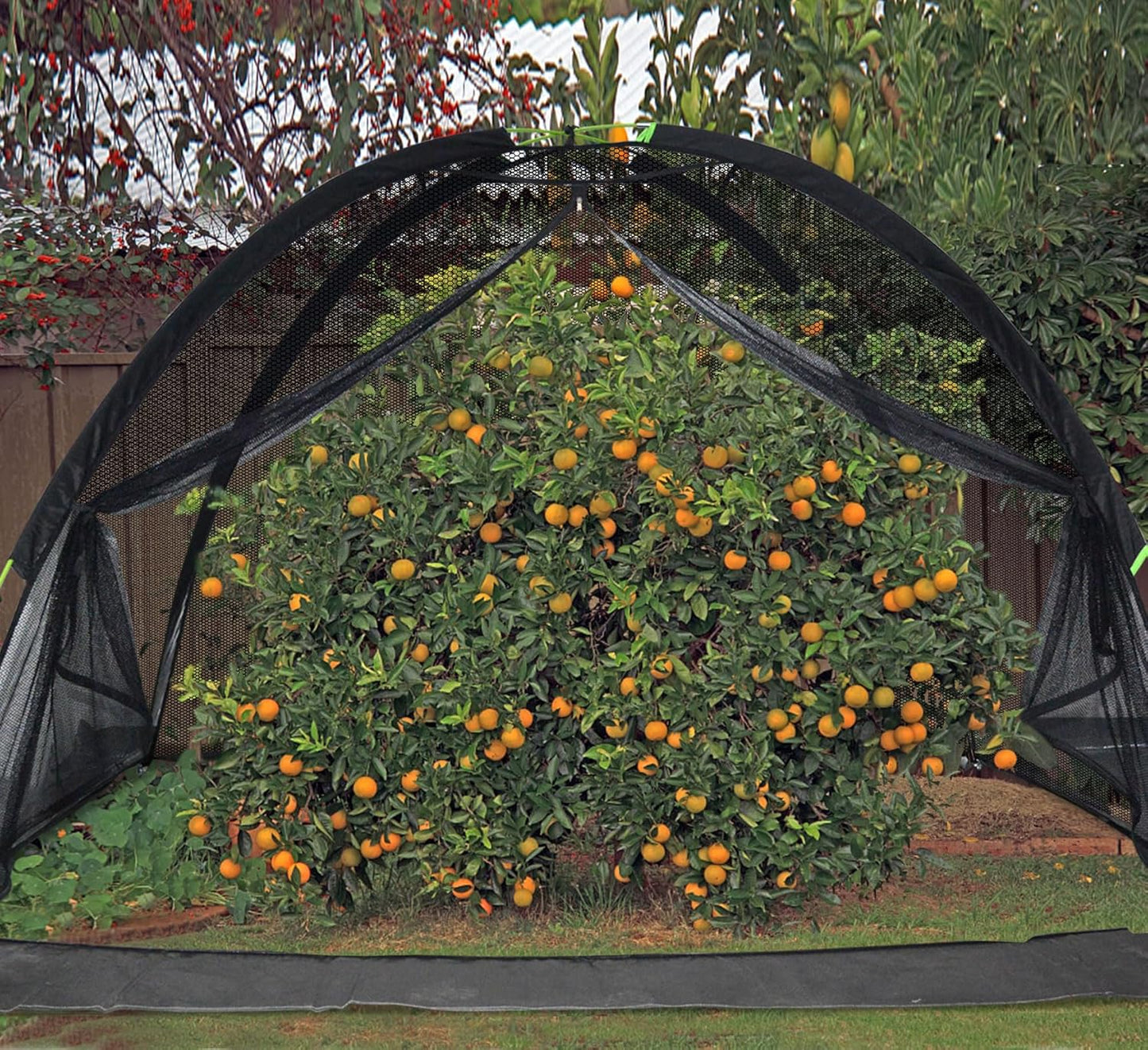 Crop Cages for Garden 10X8X4.8FT - Reusable Mesh Plant Cover for Outdoor Raised Garden Bed Protection Sun Shade & Bird Netting for Fruits/Vegetables and Bushes