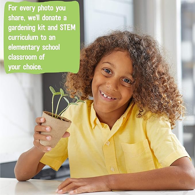 Back to The Roots Kids Science Grow Kit - 2 pk Bean and Watermelon