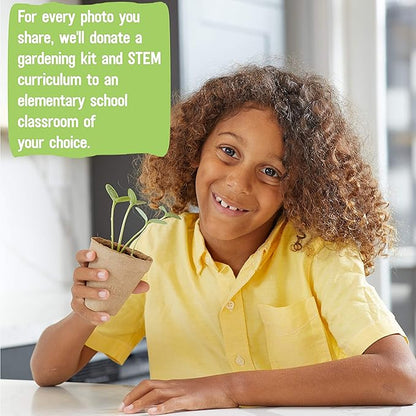 Back to The Roots Kids Science Grow Kit - 2 pk Bean and Watermelon