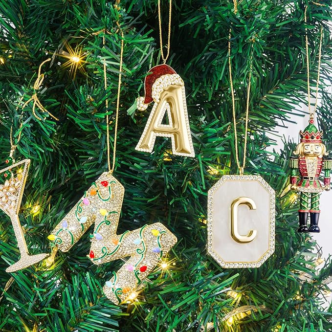 2025 Christmas Nutcracker Ornament, Metal Hanging Nutcracker Ornaments, Nutcracker Christmas Ornament Gifts for Sisters Mom Grandparent Women Men