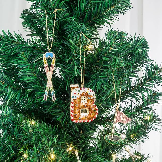 2025 Christmas Golf Ornaments, Golf Ornament for Christmas Tree, Hanging Golf Ornament Gifts for Golfer Loving Dad Grandpa Men Uncle