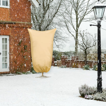 SCRUBIT Plant Covers Freeze Protection, 78" W x 94" H Frost Cloths for Outdoor Plants Fruit Trees & Shrubs with Zipper and Drawstring, Thick Winter Plant Covers - Tree Frost Blankets
