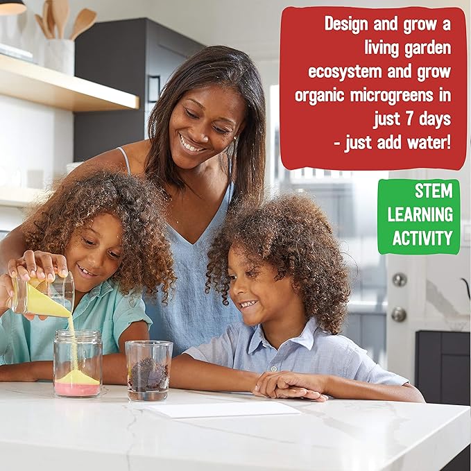 Back to the Roots Terrarium Grow Kit - Easy-to-Use DIY Set for All Ages Small