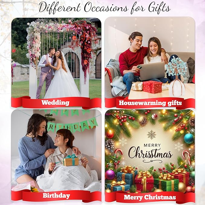 Amazonite Crystal Tree of Life - Handmade Gemstone Tree, Natural Quartz Stone Base, Chakra Tree of Life, Copper Wire Money Tree, Feng Shui Tree, Crystal Decorations, Healing Crystal, Spiritual Gifts