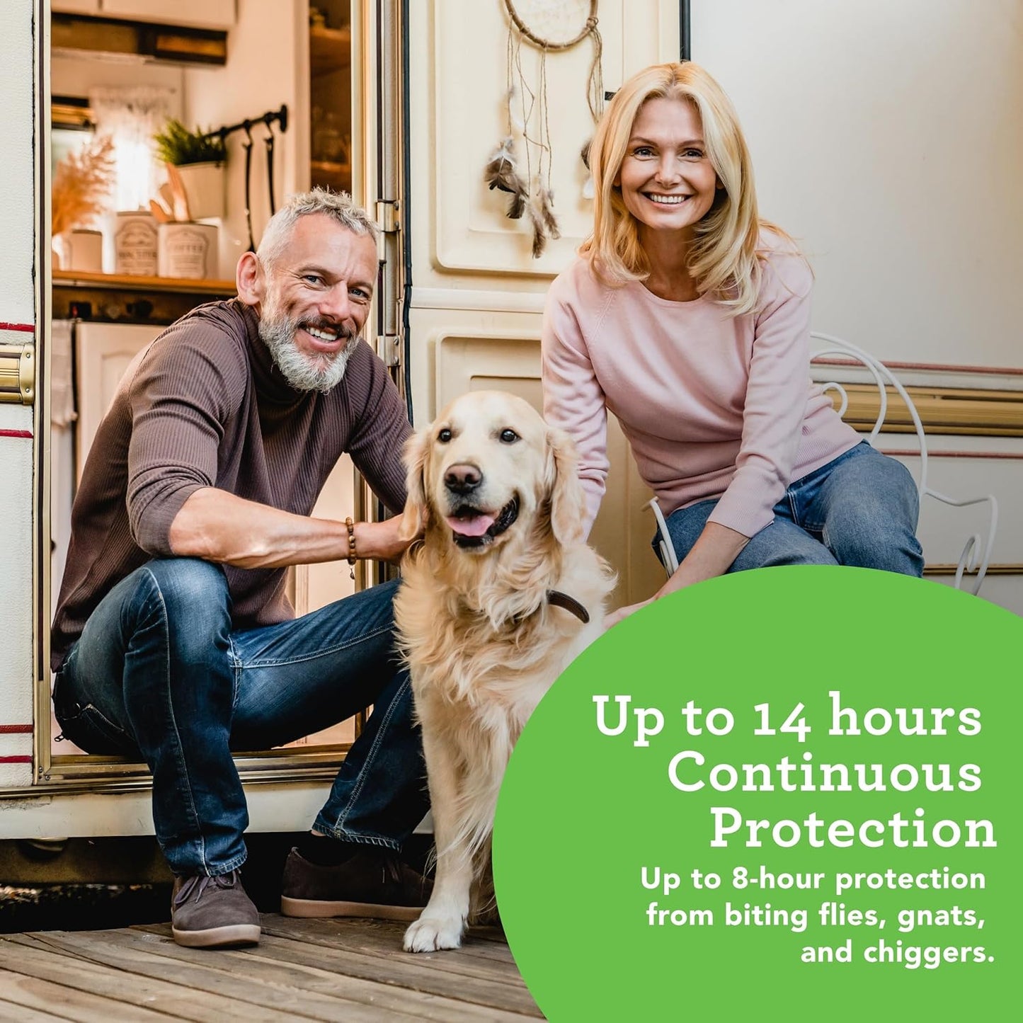 EarthKind Stay Away Mosquitoes Insect Repellent - Plant-Based, Unscented Mosquito Body Spray with Picaridin - Up to 14-Hour Protection - Safe for Children When Used As Directed - 4-Oz (2-Pack)