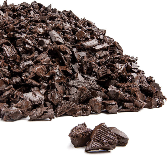 Playsafer Rubber Mulch Nuggets Protective Flooring for Playgrounds, Swing-Sets, Play Areas, and Landscaping (400 LBS - 16 CU. FT., Brown)